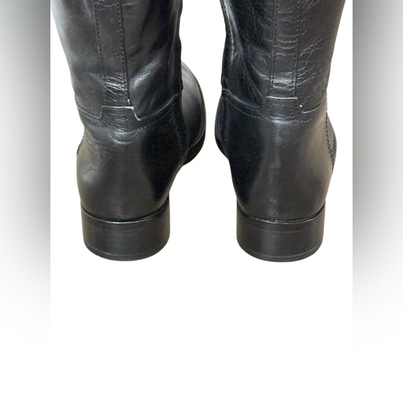 Tory Burch Black Leather Riding Boots NWOT - Picture 9 of 16